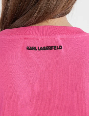 Rochie scurta KARL LAGERFELD, roz