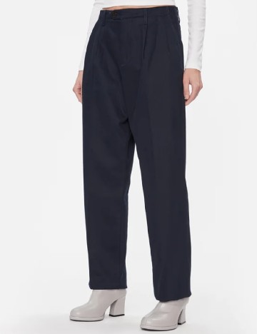 Pantaloni Tommy Hilfiger, bleumarin