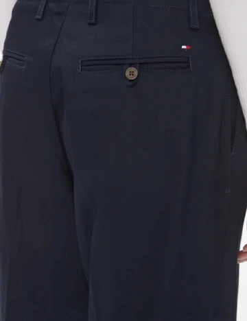 Pantaloni Tommy Hilfiger, bleumarin