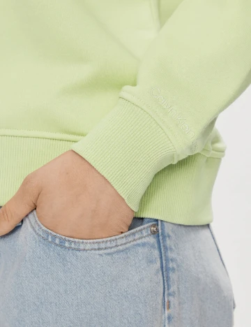 Bluza Calvin Klein Jeans, verde