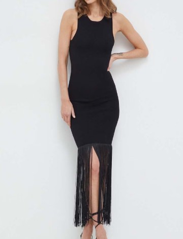 
						Rochie scurta Bardot, negru