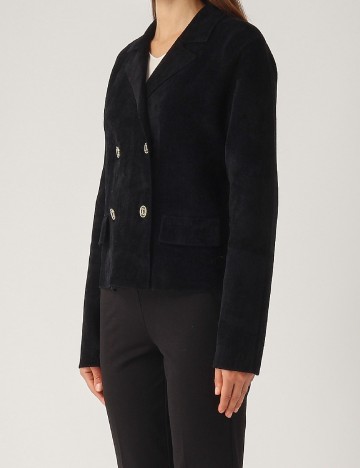 Jacheta Twinset, negru