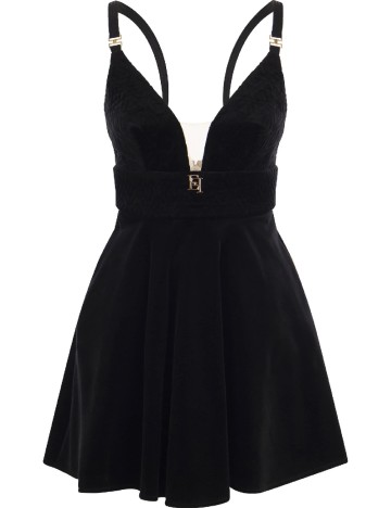 Rochie scurta Elisabetta Franchi, negru