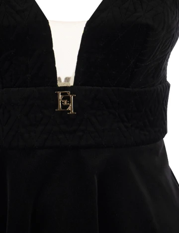 Rochie scurta Elisabetta Franchi, negru