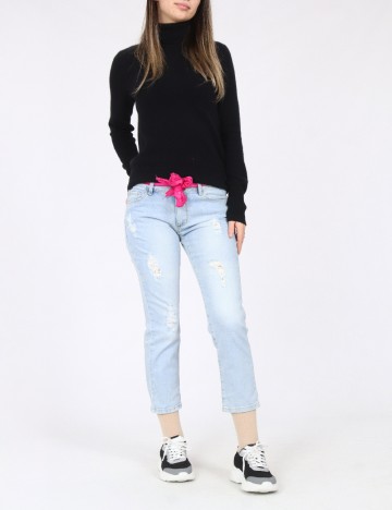 
						Blugi Zara, albastru