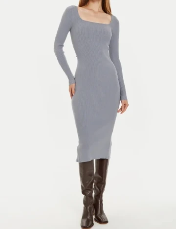 Rochie medie Guess, albastru