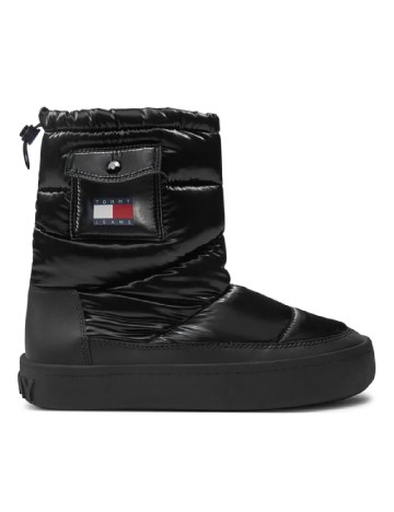 Ghete Tommy Jeans, negru