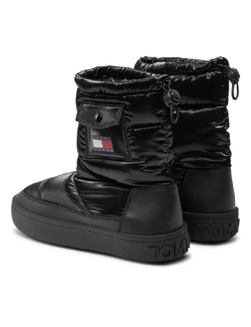 Ghete Tommy Jeans, negru