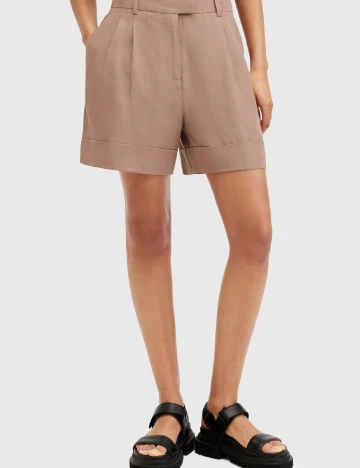 Pantaloni scurti ALLSAINTS, maro