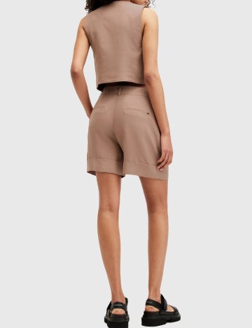 Pantaloni scurti ALLSAINTS, maro