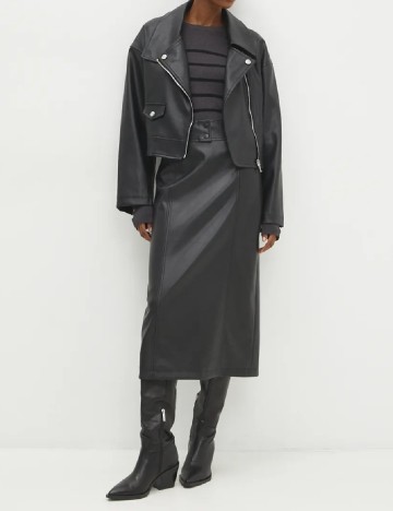 Fusta Answear LAB, negru