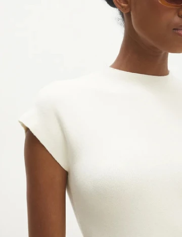 Rochie scurta Answear LAB, alb