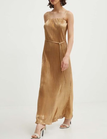 
						Rochie lunga Never Fully Dressed, auriu