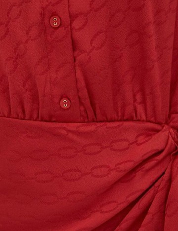 Rochie medie Guess, rosu