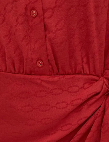 Rochie medie Guess, rosu