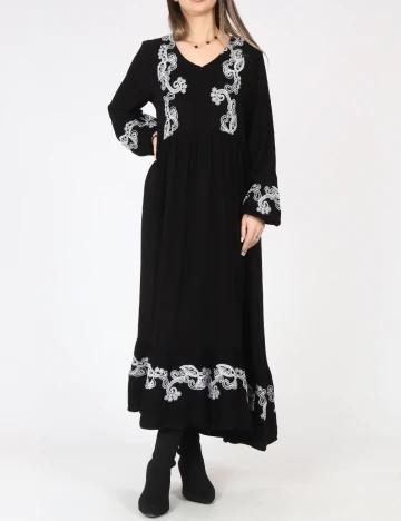 Rochie lunga Answear LAB, negru