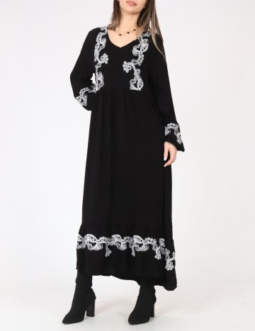 Rochie lunga Answear LAB, negru