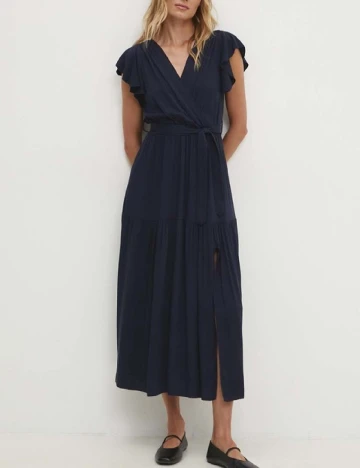 Rochie medie Answear LAB, bleumarin