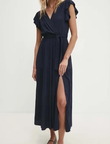 Rochie medie Answear LAB, bleumarin