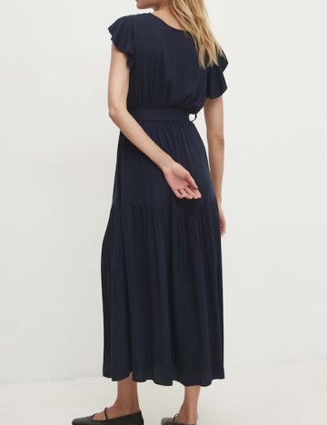 Rochie medie Answear LAB, bleumarin