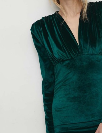 Rochie medie Answear LAB, verde