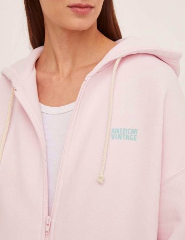 Hanorac American Vintage, roz