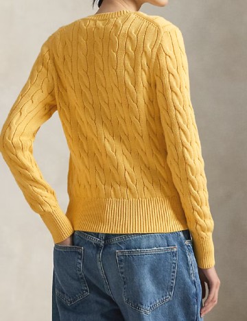 Cardigan Polo Ralph Lauren, galben