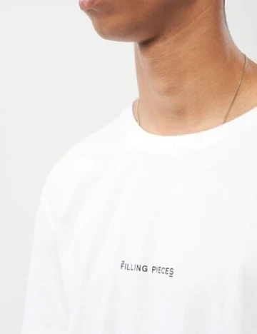 Tricou Filling Pieces, alb