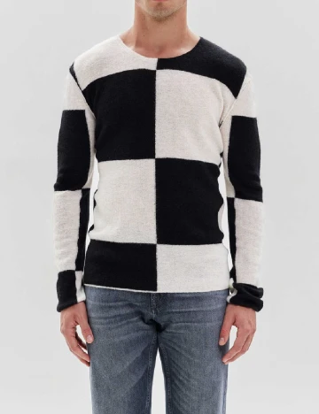 Bluza TIGER OF SWEDEN, ecru/negru