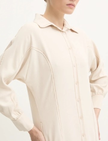 Rochie lunga Answear LAB, bej