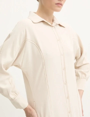 Rochie lunga Answear LAB, bej