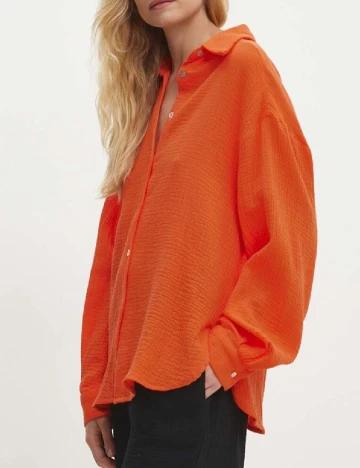 Camasa Answear LAB, portocaliu