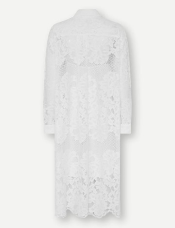 Rochie medie Herskind, alb