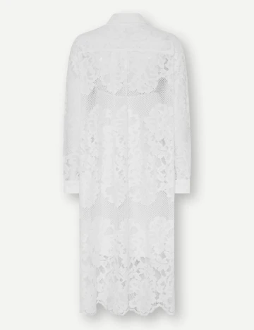 Rochie medie Herskind, alb