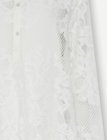 Rochie medie Herskind, alb