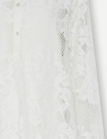 Rochie medie Herskind, alb