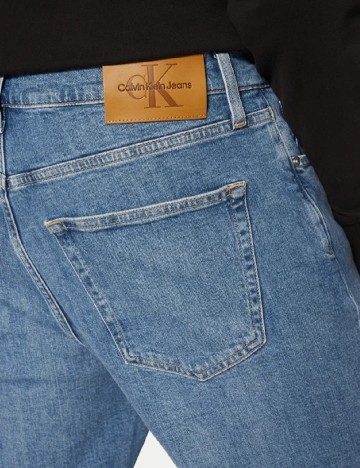 Blugi Calvin Klein Jeans, albastru