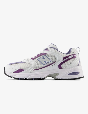 Adidasi New Balance, alb/mov