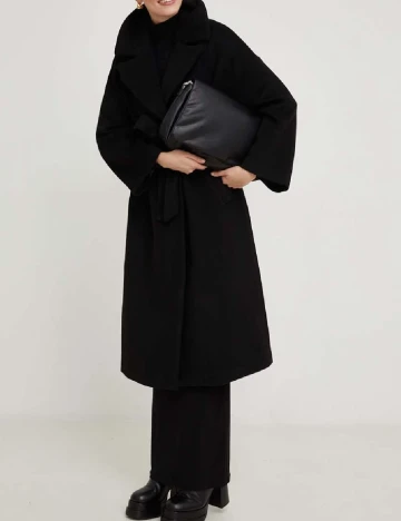 Palton Answear LAB, negru