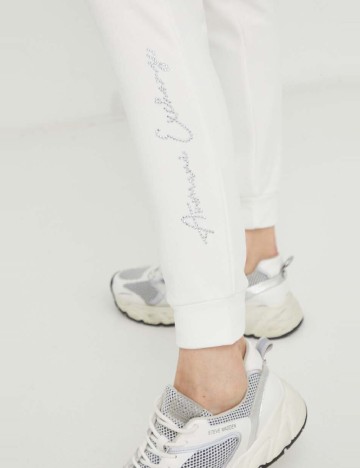 Pantaloni Armani Exchange, alb