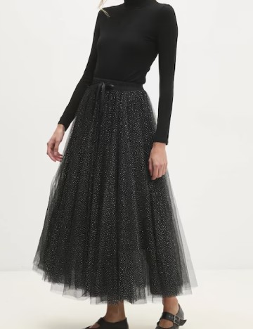 
						Fusta Answear LAB, negru