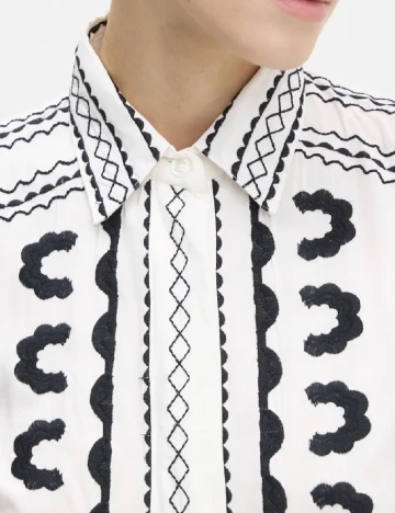 Rochie scurta Answear LAB, alb