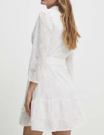 Rochie scurta Answear LAB, alb