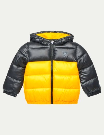 
						Geaca Guess, negru/galben