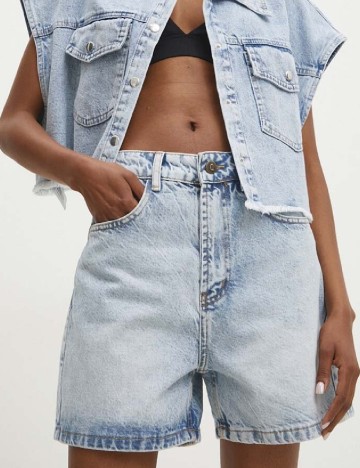 
						Pantaloni scurti Answear LAB, albastru