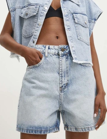 Pantaloni scurti Answear LAB, albastru