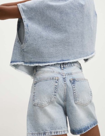 Pantaloni scurti Answear LAB, albastru