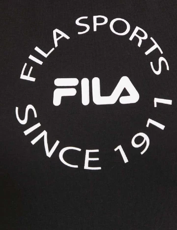 Rochie scurta Fila, negru