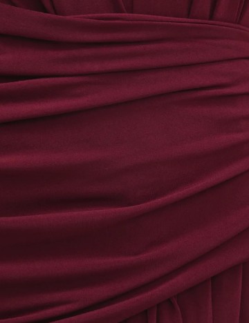 Rochie lunga Answear LAB, visiniu