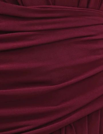 Rochie lunga Answear LAB, visiniu